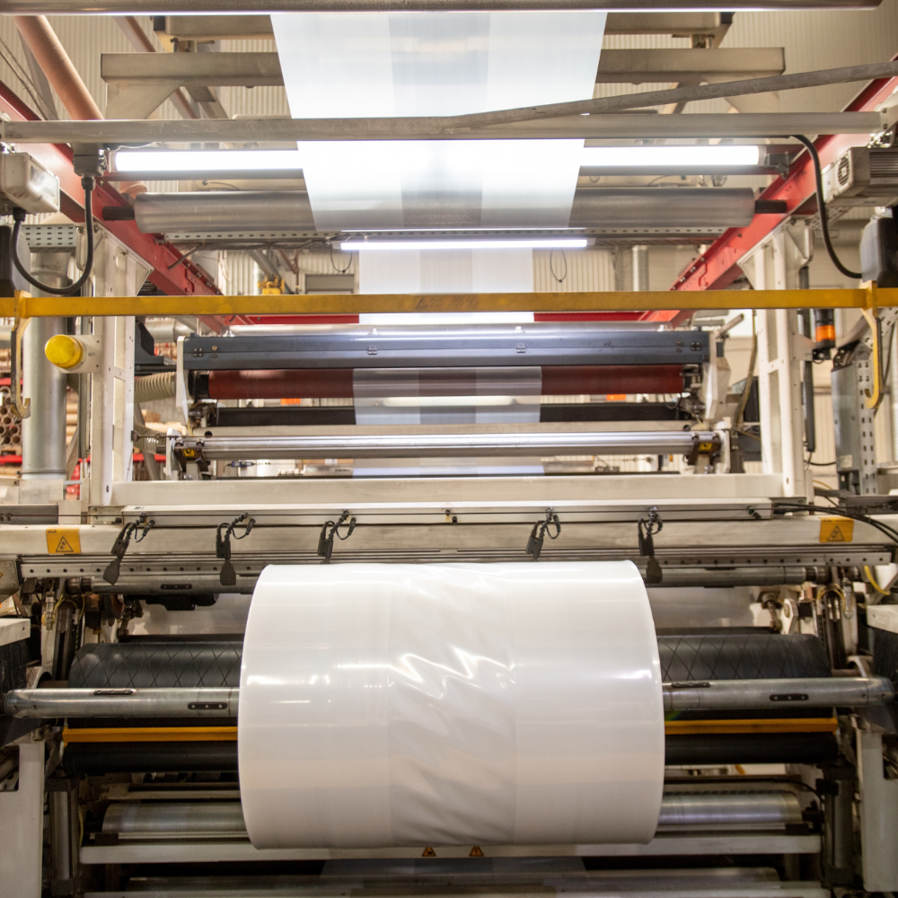 Industrial wrapping machine